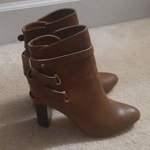 JustFab Catalina Wrap Around Booties